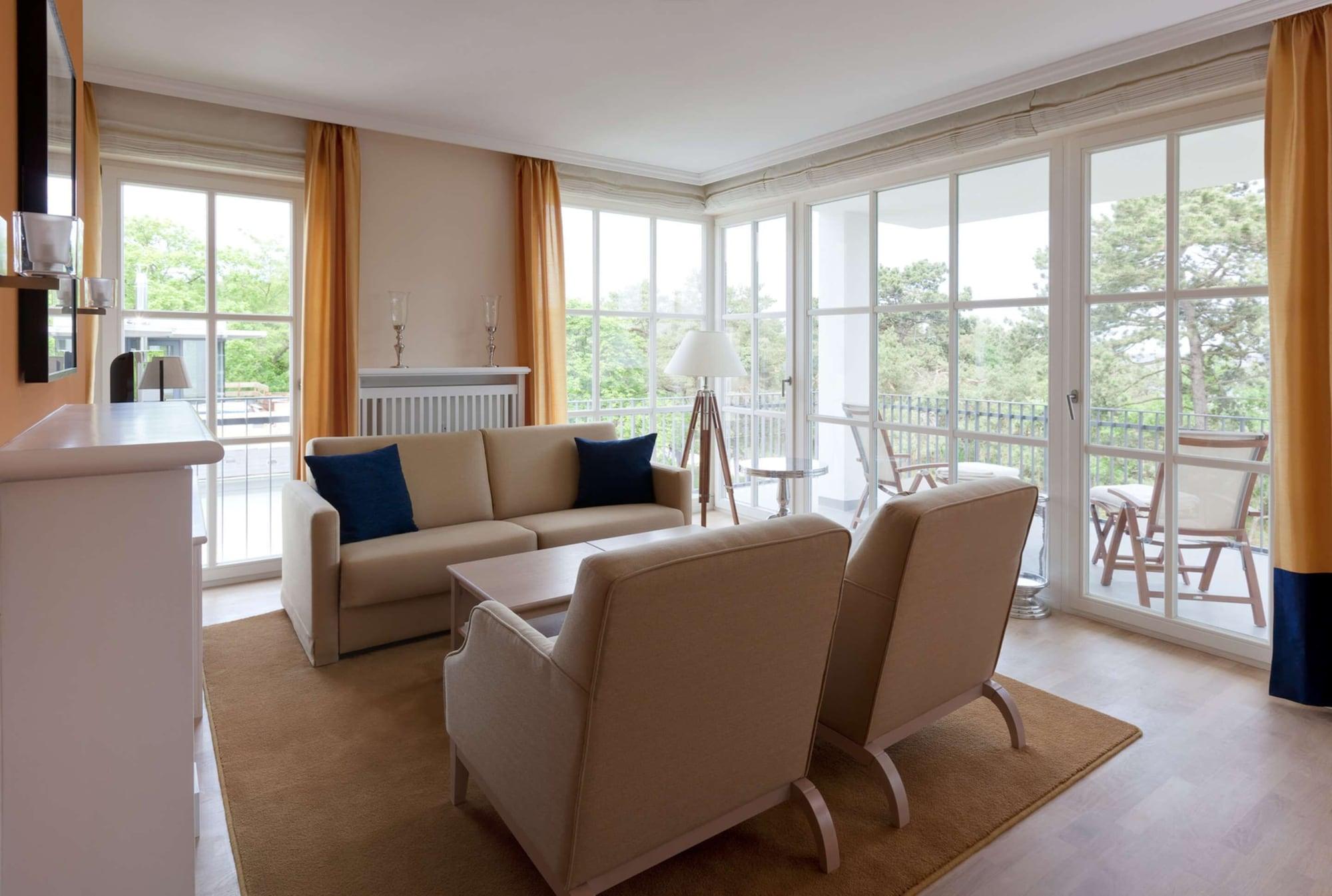 Steigenberger Grandhotel & Spa Heringsdorf Exterior foto A living room